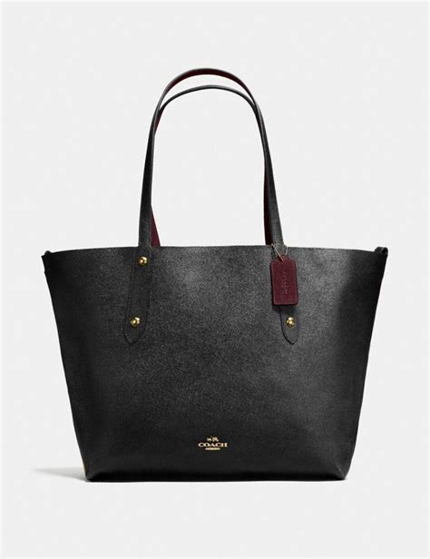 reversible tote bag coach